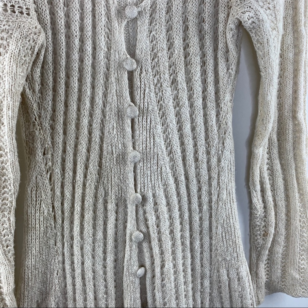 Free People Victorian Angel Long Knitted Cardigan - Picture 13 of 15